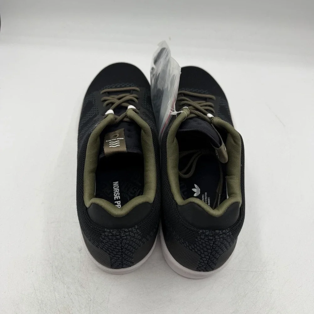 Adidas Norse Projects Campus 80s Primeknit‎ Shoes Mens Sz 10 Black/Grey BB5068